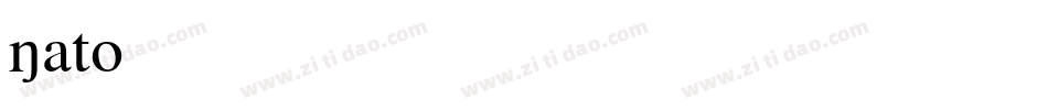 Nato Phonetic Alphabet字体转换